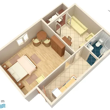 4198b Apartamento Vodice